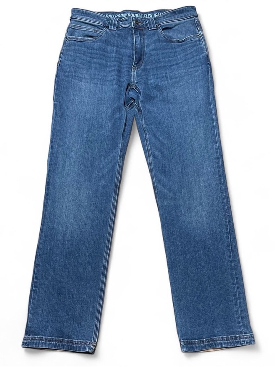 Duluth Trading Co Other - Duluth Trading Ballroom Double Flex Jeans 34x32 Standard Fit Men’s Blue Denim